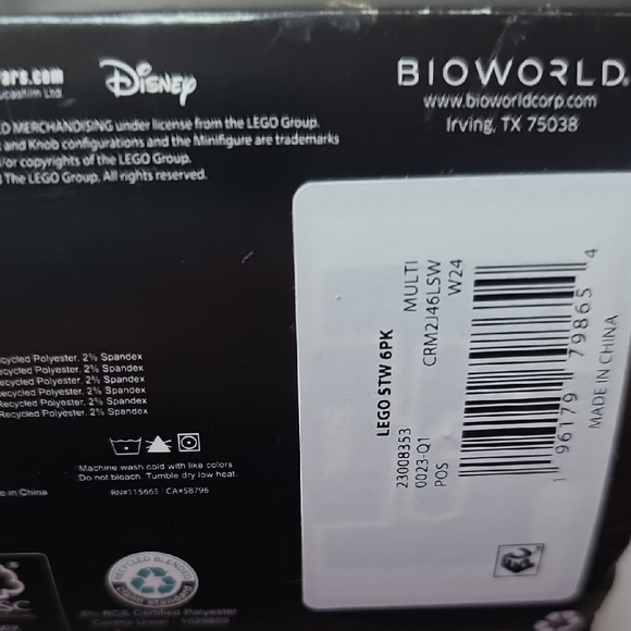 Star Wars LEGO Colorful Crew Socks - Picture 6 of 6